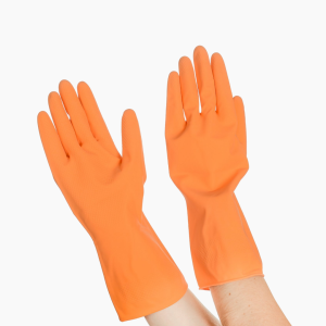 Перчатки резиновые L Optiline