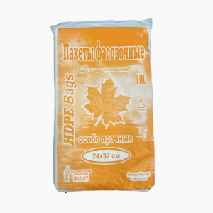 Пакеты фасовочные ПНД 24х37