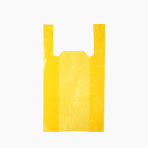 Пакет майка 38х70 ПНД Желтый (100шт/уп)