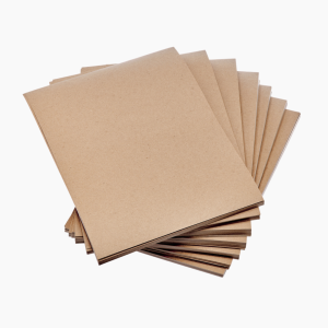 Оберточная бумага в листах 300х300мм 40г/м2 Крафт (1000шт/уп)