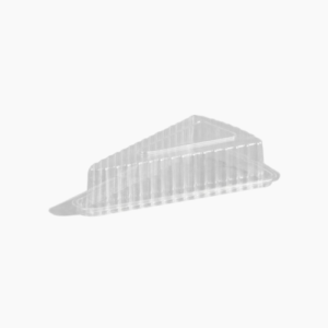 Крышка к конт. (для кусочка торта) треуг. ПЭТ 176х95мм цвет прозр. (800шт/кор)