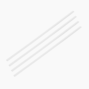 Трубочки для коктейля d-4мм l-260мм  прозрачные (1000шт/уп)