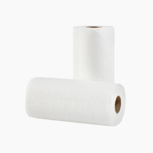 Полотенце в рулоне 2сл белое (2рул/уп)