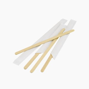 Размешиватель деревянный 14см в инд. упаковке (250шт/уп)