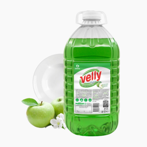 Средство для мытья посуды Velly Яблоко 5л Грасс