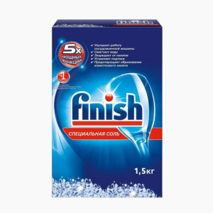 FINISH соль для посудомоечной машины 1,5кг (12шт/кор)
