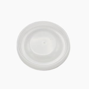 Крышка для круглого бумажного контейнера d-90мм ПП прозр. (50шт/уп)