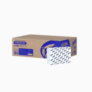 Полотенце бумажное V сложения 22х21см 1сл (250л/уп)(20шт/кор)