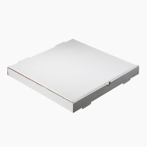 Г/короб под пиццу 33х33 микро Белый/Бурый (50шт/уп)