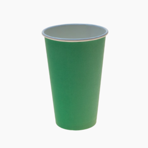 Стакан бумажный 450мл d-90мм Зеленый (50шт/уп)