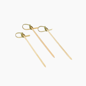 Пика бамбуковая для канапе Узелок ECO 6см (100шт/уп)