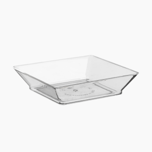 Форма "Малая тарелка" 65х65х10мм цвет прозр. ВЗЛП (25шт/уп)(750шт/кор)