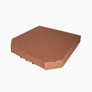Г/короб под пиццу 310х310х40 со скошенными углами бурый (50шт)