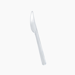 Нож пластиковый 180мм прозрачный Премиум (50шт/уп)