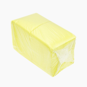 Салфетки бумажные 1сл 24х24 Желтые (400л/уп)