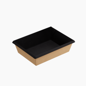 Контейнер 500мл, черный OneClick bottom 500/bBLACK (50шт/уп)(400шт/кор)