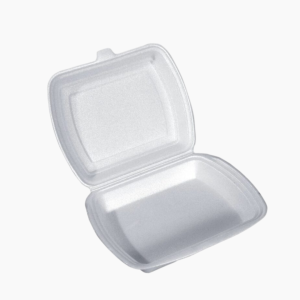 Ланч-бокс ВПС 1 деление 255х190х70мм Эконом Белый (100шт/уп)