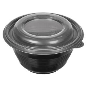 Контейнер ПР-МС- 500мл, d-144мм, черный (25шт/уп)(480шт/кор)