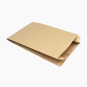 Пакет бумажный для шаурмы с плоским дном 170х70х300мм цвет Крафт