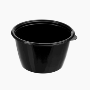 Контейнер суповой d-144мм, 750мл цвет Черный ЮМТ (54шт/уп)(648шт/кор)