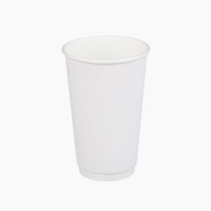 Стакан бумажный 2сл 400мл d-90мм Белый (17шт/уп)