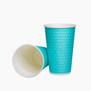 Стакан бумажный с конгревом 2сл 400мл d-90мм Тиффани (35шт/уп)