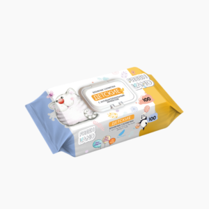 Салфетки влажные Детские антибактериальные (100шт/уп)