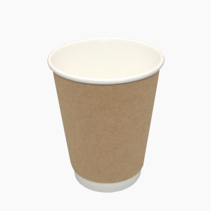 Стакан бумажный 2сл 450мл d-90мм Крафт (17шт/уп)