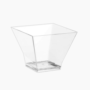 Креманка "Пагода" 72х72 150мл прозрачная ВЗЛП (12шт/уп)(240шт/кор)