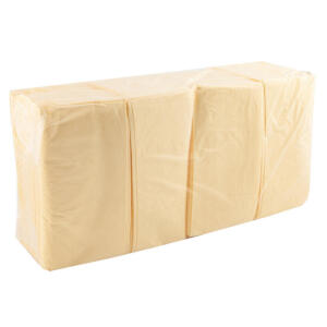 Салфетки бумажные 2сл 33х33 1/8 Шампань (200л/уп)