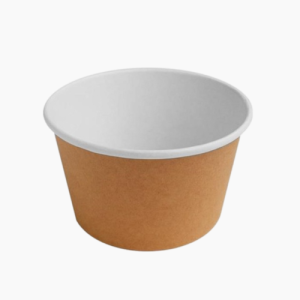 Контейнер бумажный круглый 500мл d-121мм крафт (50шт/уп)(500шт/кор)