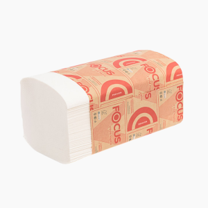 Полотенце бумажное Z сложения 24х20см Focus 2сл (200л/уп)(12шт/кор)