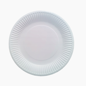 Тарелка бумажная d-210мм цвет Белый (100шт/уп)