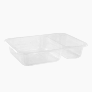 Лоток прямоуг. ПП под запайку ПР-Л-187х137х45СС прозрач. (504 шт/кор)