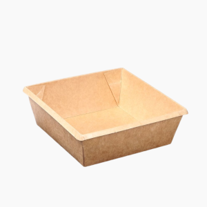 Контейнер 950мл, крафт  OneClick bottom 950/b (50шт/уп)(300шт/кор)