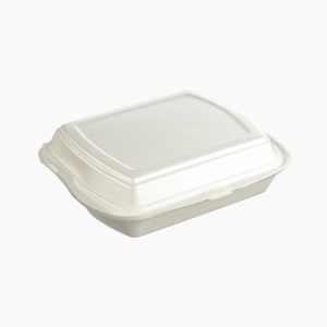 Ланч-бокс Мини 190х150х80мм Белый (100шт/уп)
