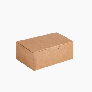 Коробка картонная 115х75х45мм FAST FOOD BOX S Крафт/Белый OSQ (25шт/уп)(600шт/кор)