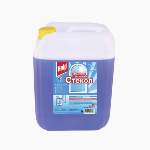 Средство Help для стекол и зеркал 5л