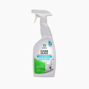 Средство для стекол Супер блеск Clean Glass 600мл Грасс