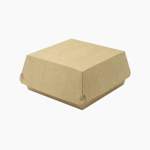 Коробка под бургер самосборная 127х127х80