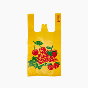 Пакет-майка 30х55 30мкм "Ягода желтая" (100шт/уп)