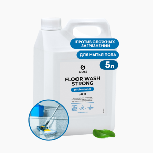 Средство щелочное для мытья пола Floor Wash Strong 5,6кг Грасс
