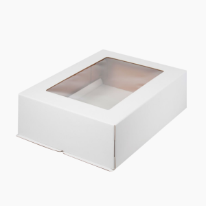 Коробка для торта с окном 30х40х13