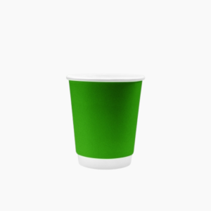 Стакан бумажный 2сл 250мл d-80мм Зеленый (32шт/уп)(800шт/кор)
