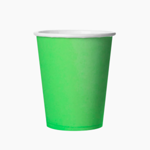 Стакан бумажный 2сл 350мл d-90мм Зеленый (30шт/уп)(600шт/кор)