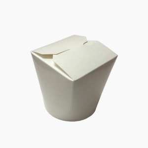 Коробка под Wok крафт/белый 750мл круглое дно (50/500)