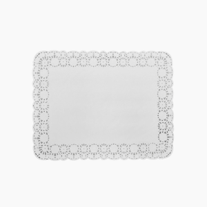 Салфетка ажурная квадратная 25х37 (250шт/уп)