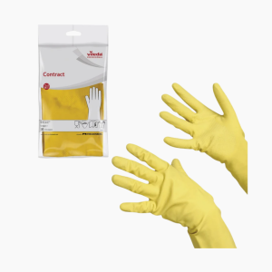 Перчатки резиновые L Vileda