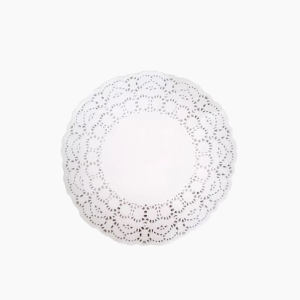 Салфетка ажурная d-20 белая (250шт/уп)