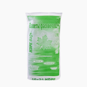 Пакет фасовочный ПНД 10+6х24